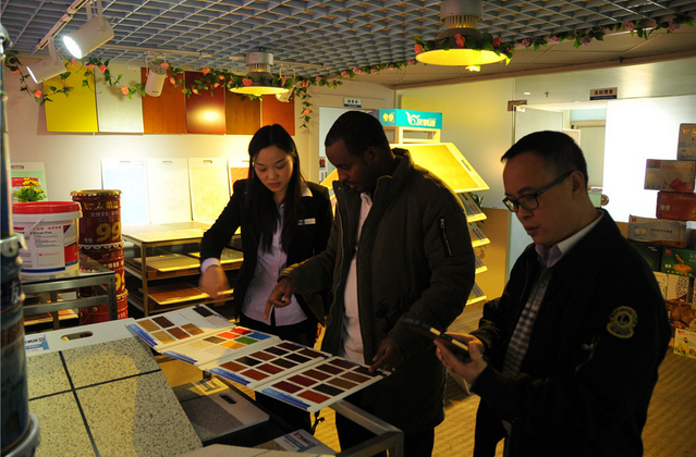 埃塞俄比亞客戶到訪友情漆