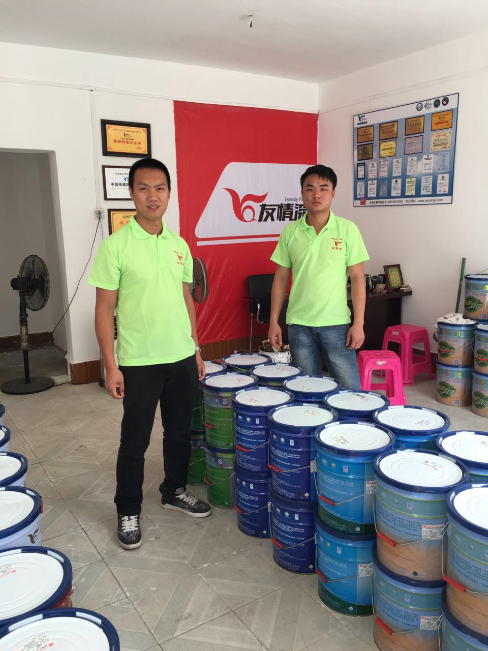 友情漆海口市代理店開業